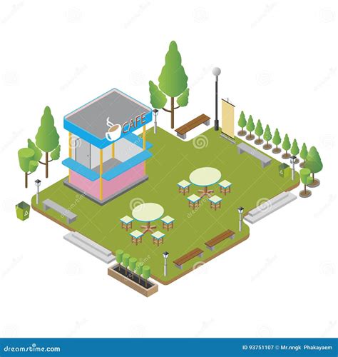 Isometric Small Town Map Creation Kit Cartoon Vector Cartoondealer