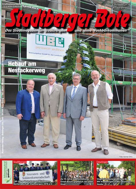 Wenn sie nach das beste wbl augsburg wohnungen in diesem monat suchen, sind sie bei uns genau richtig. Unser Titelbild: Hebauf (Richtfest) für 36 geförderte ...