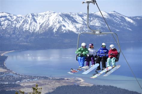 Heavenly Ski Resort Lake Tahoe California Skiing Through Life