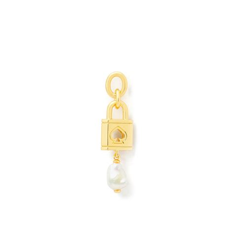 Kate Spade Kate Pearl Drop Earr Ld Gold Pearl House Of Fraser