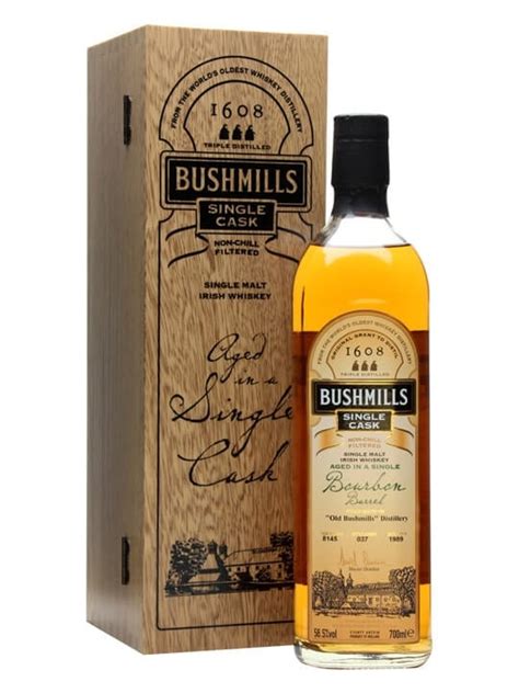 Bushmills 1989 Bourbon Barrel 8145 The Whisky Exchange