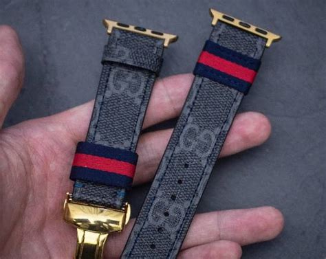 Handmade Gucci Apple Watch Band 44mm 42mm 38mm Series 4 3 2 1 Grailed