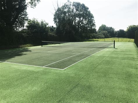 Resurfacing Prestige Tennis Courts