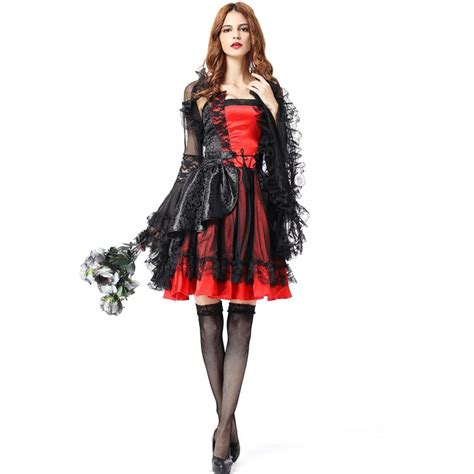 Sexy Vampire Costumes Queen Witch Halloween Costumes For Women Sexy