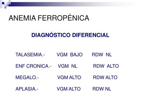 Ppt Anemia FerropÉnica Powerpoint Presentation Free Download Id