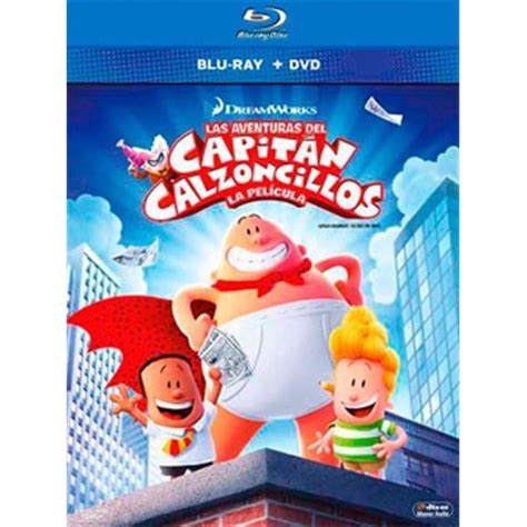 Blu Ray Dvd Las Aventuras Del CapitÁn Calzoncillos