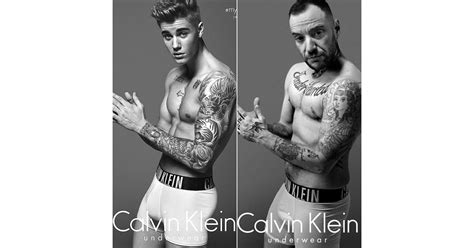 Justin Bieber Calvin Klein Real People Re Create Fashion Ads