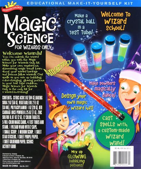 Poof Slinky Scientific Explorer Magic Science For Wizards Only Kit 9