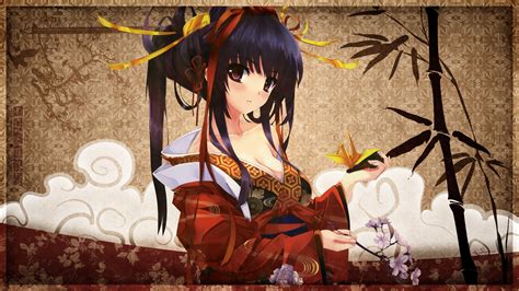 Anime Girls Kimono Wallpapers Hd Desktop And Mobile Backgrounds