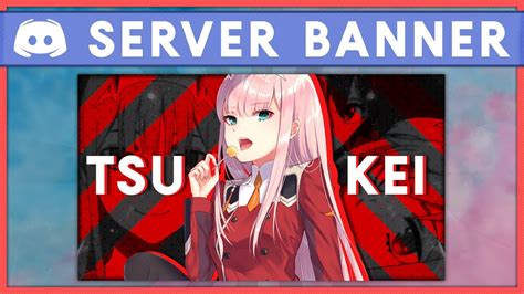 Discord Anime Banner Template It Also Displays The Number Of Users Online