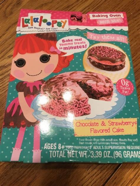 Lalaloopsy Baking Oven Mix Chocolate And Strawberry Cake Ships N 24h For