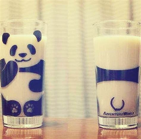 cute panda drink glasses panda love cute panda kawaii panda happy panda pink panda panda