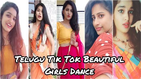Tik Tok Telugu Beautiful Girls Compilation Tik Tok Telugu Cute Girls