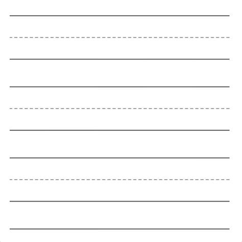Free 6 Printable Writing Paper Templates In Pdf Ms Word