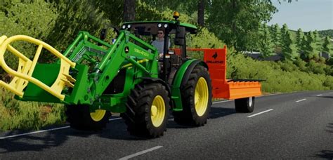 John Deere 5m Series V100 5 Farming Simulator 19 17 15 Mod