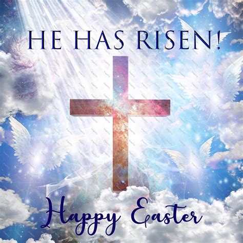He Has Risen Happy Easter Ubicaciondepersonascdmxgobmx