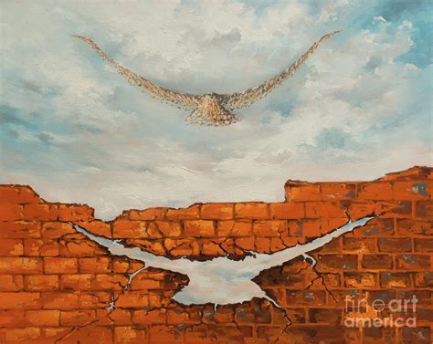 Freedom Bird Painting By Vidmantas Goldberg Fine Art America