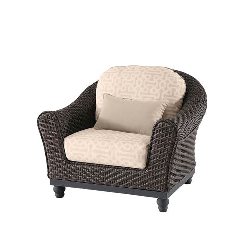 For a transitional or contemporary space, adaptive arzo is the right choice. Home Decorators Collection Camden Wicker Patio Lounge ...