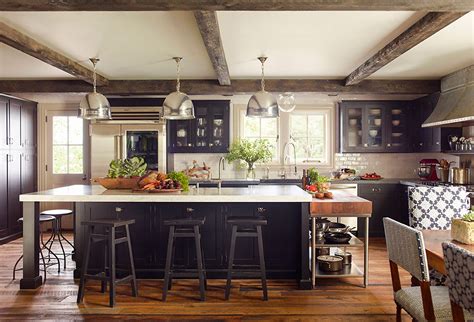 Rustic And Refined Rustic Industrial Kitchen Farm Style Kitchen