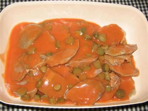 Langues de porc sauce piquante light