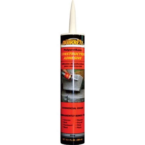 Quikrete 9902 10 Polyurethane Construction Adhesive 10oz 10 Ounce Each