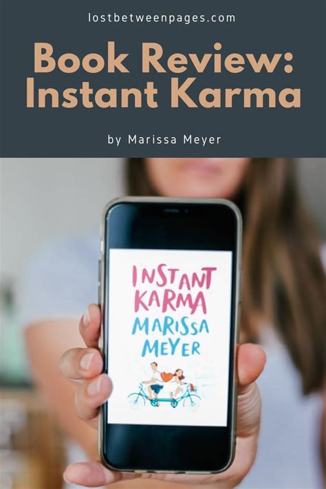 book review instant karma by marissa meyer lost between the pages instant karma book