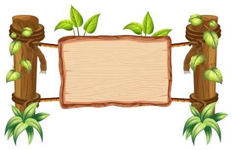 Download The Wooden Nature Blank Board 432411 Royalty Free Vector From