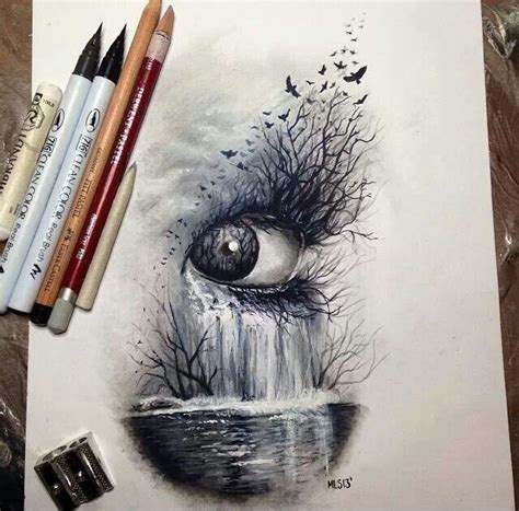 Pin By Chris E On Impressive Art Eye Art Drawings Cool Drawings