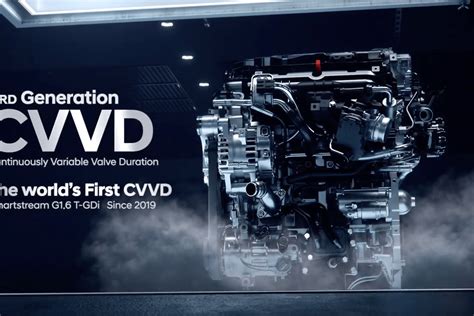 Hyundai Announces Worlds First Continuously Variable Valve Duration