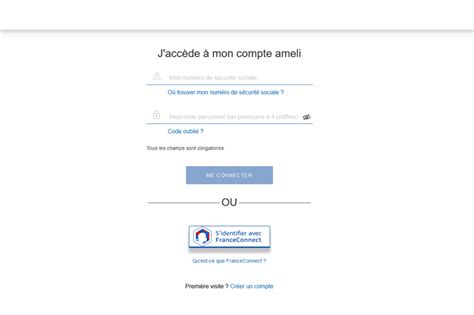 Ameli Comment Se Connecter Avec Franceconnect