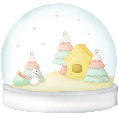 The Christmas Snow Globe 27990738 Png