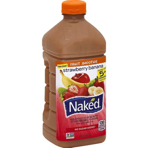 Naked 100 Juice Smoothie Strawberry Banana Casey S Foods