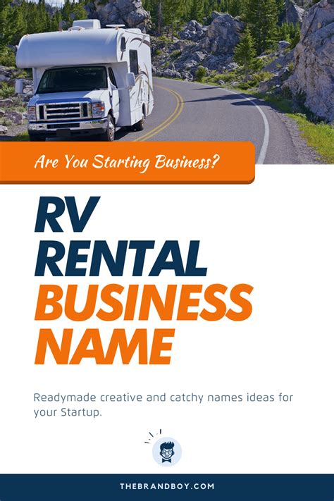 490 Catchy Rv Rental Business Name Ideas Artofit