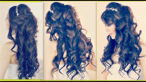 Romantic Hairstyles Half Up Half Down Updo For Prom