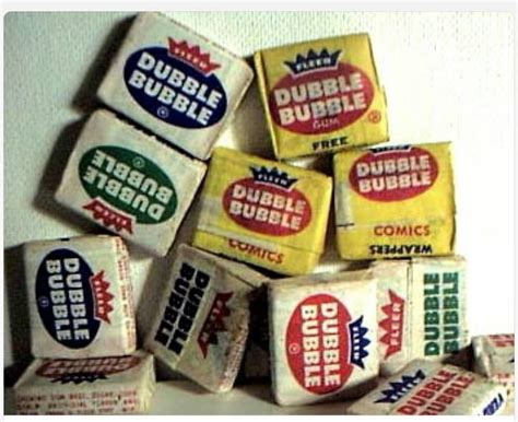 Double Bubble Bubble Gum Childhood Memories Gum Sweet Memories