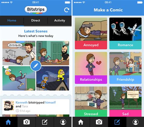 Bitstrips Share Fun Comics Starring You And Your Friends