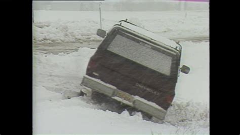 Fox6 News Milwaukee Snow Storm In Waukesha May 10 1990