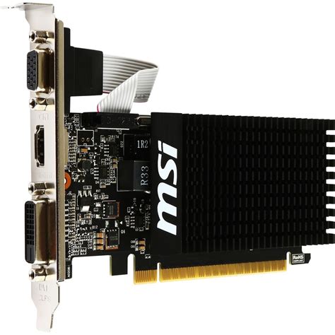 Nvidia Geforce Gt 710 Graphic Card 2gb Ddr3 Sdram Gt710 2gd3h Lp