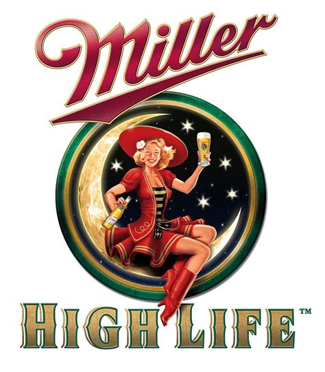 pin by bob millikin on beer vintage posters and ads miller high life life logo high life