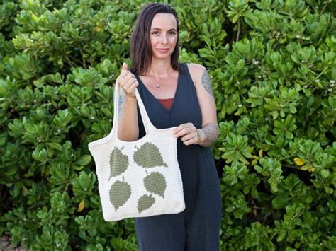 Pothos Tote – Share a Pattern