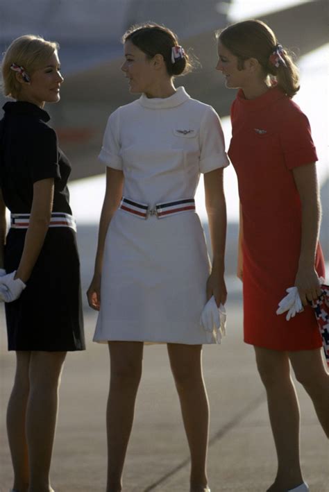 Flight Attendant Uniforms Through The Years Southern Living
