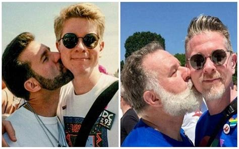 Gay Couple Recreate Their Pride Photo After 24 Years Together And