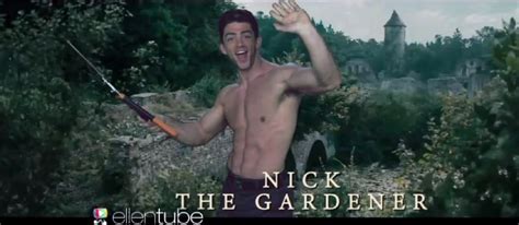 Ellen S Hunky Gardener Nick Goes Into The Woods VIDEO Towleroad