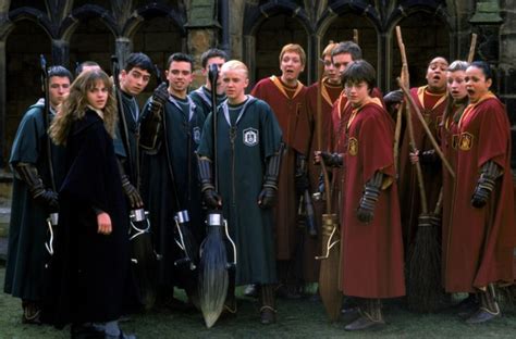 Gryffindor And Slytherin Quidditch Teams Harry Potter Icons Harry