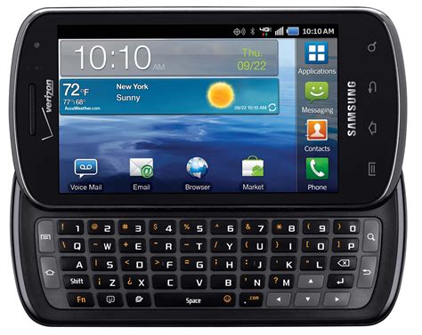 Samsung Stratosphere Verizons First Qwerty Lte Phone Coming October