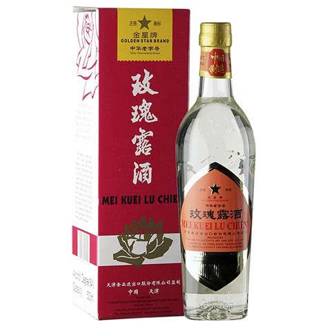 Rose Petal Liqueur Mei Kuei Lu Chiew 54 Vol 500ml Bottle