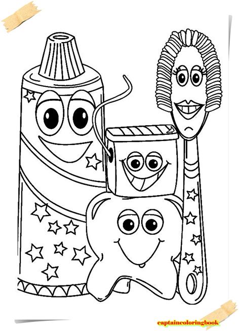 50 Best Ideas For Coloring Dental Coloring Activity