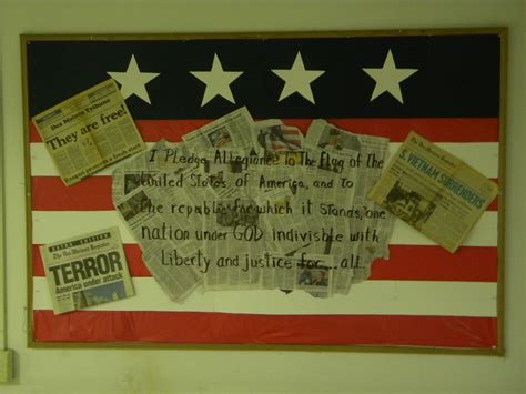 One thing that is always on every teacher's mind is what to do with tired old bulletin boards. Pin on Veterans Day kids classrooms activities crafts