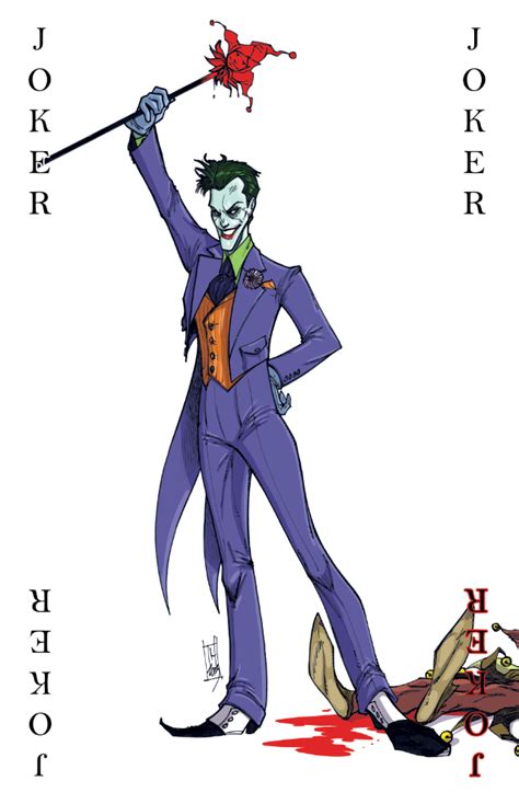 You were caught in a fight between batman and joker and was unfortunately taken hostage by joker. Joker Card by Hodges-Art on DeviantArt