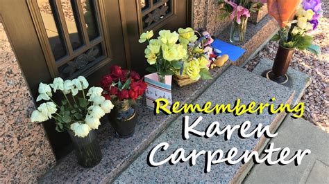 Karen Carpenters Grave Is Now Located In Westlake Village California